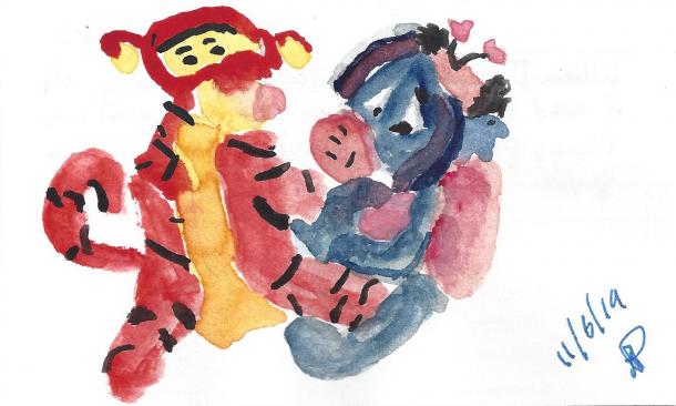 Tigger and Eyore